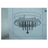 NEW 2ct Modern LED Flush Mount Chandeliers