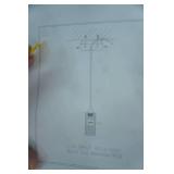 Modern Metal & Crystal Pendant Light Shades 6ct NEW