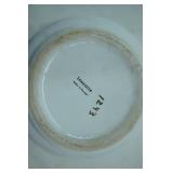 Loucarte Gold Trimmed Ceramic Pitcher, made in Portugal.