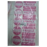 Fragile Handle With Care Stickers & Thank You Stickers