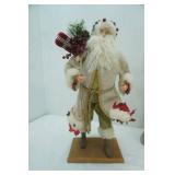 Santa Claus Figurine. Old World Style. 20" tall