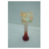 Vintage Murano "Jack-in-the-Pulpit" Hand-Blown Glass Vase