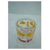 Vintage Anchor Hocking Nursery Canister Glass Jar