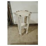 Vintage Repurposed Wood Side Table