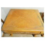 Set of Vintage Wooden Claw foot End Tables