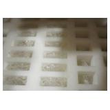 NEW IN BOX Maxax Crystal Chandelier. Flush Mount