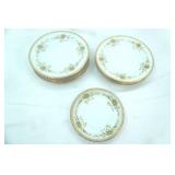 Vintage National China "Patricia" Dinner Plates