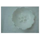 Silver City Sterling Silver Overlay Flanders Poppy Celery Serving Plate