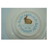 Vintage Bridgewater Baby Animals cup and saucer