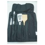 NEW Pampered Chef Grilling Utensils and Roll Bag