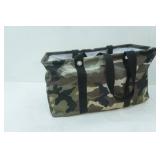 Thirty-One Collapsible Square Camo Tote Bag