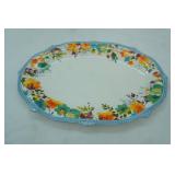 Pioneer Woman Willow 21-inch Ceramic Stoneware Oval Platter