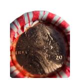 Three Rolls of 2024-D Uncirculated Coins from the Bank Box.