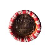 Three Rolls of 2024-D Uncirculated Coins from the Bank Box.