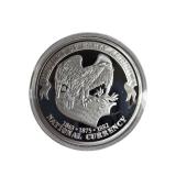 1875 Tribute Coin to Declaration of Independence and the $100 dollar bill. Very collectible! American Mint!