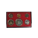 1976 Bicentennial Proof Set - 6 Coins, including an Ike coin. Great condition!