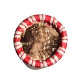 2024- D | 3 rolls of uncirculated pennies from a bank box