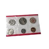 (2) 1972 D Mint coin set containing a total of 10 coins.
