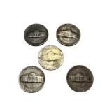 Coin Errors & Oddities with a face value of $5 in coins.