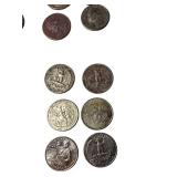 Coin Errors & Oddities with a face value of $4.75  in coins.