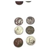 Coin Errors & Oddities with a face value of $4.75  in coins.