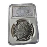 Copy 1885 - CC Morgan - PCCB Professional Coin Display Slab. This is a very nice coin.