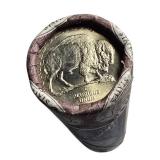 Roll of 2005 Uncirculated Buffalo Nickels, P Mint Mark, Westward Journey Series.