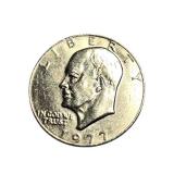 1977: Eisenhower Dollar, often referred to as "Ike."