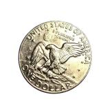 1977: Eisenhower Dollar, often referred to as "Ike."