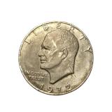 1972: Eisenhower Dollar, often referred to as "Ike."