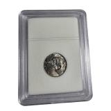 Five Exquisite Uncirculated Coins Encased in International Numismatic Bureau Holders