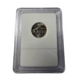 Five Exquisite Uncirculated Coins Encased in International Numismatic Bureau Holders