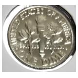 Lot of 5 Dimes: 1961, 1963 & 1964  with different grades and other defects. Please review below.