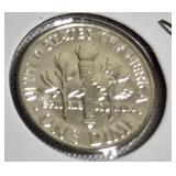 Lot of 5 Dimes: 1961, 1963 & 1964  with different grades and other defects. Please review below.