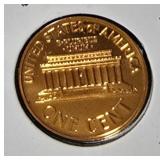 Lot of 4 Pennies: 1957, 1961 & 1963  with different grades and other defects. Please review below.