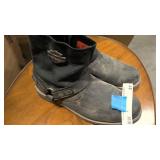Harley Davidson mens scout leather riding boots size 11.5