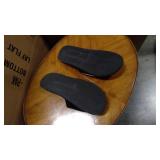 Nike Benassi Just Do It Mens Sliders black and white size 13