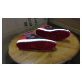 Nike Air Jordan 1 Retro High OG Bred sneakers black and red size 13