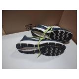 Nike Downshifter 6 running shoes size 12 neon yellow and grey