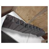 10 pair Hanging Shoe Organizer Gray