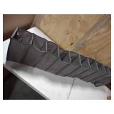 10 pair Hanging Shoe Organizer Gray