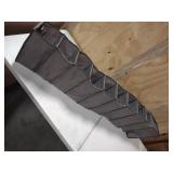 10 pair Hanging Shoe Organizer Gray