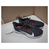 Nike Quest 2 running shoe size 12 black and red