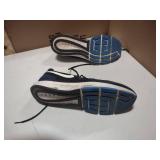 Nike air zoom vomero 11 running shoes size 12 black and blue