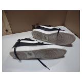 Nike court vision low sneakers size 12 black and white