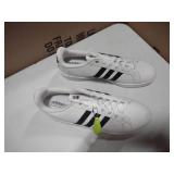 Adidas cloudform advantage white and black sneakers size 12