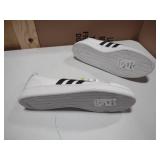 Adidas cloudform advantage white and black sneakers size 12