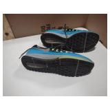 Nike air zoom pegasus 33 running shoe size 12 black blue glow