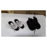 All black toddler Uggs size 6 and toddler Jordan