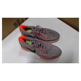 Nike LunarGlide 4 gray and orange size 12